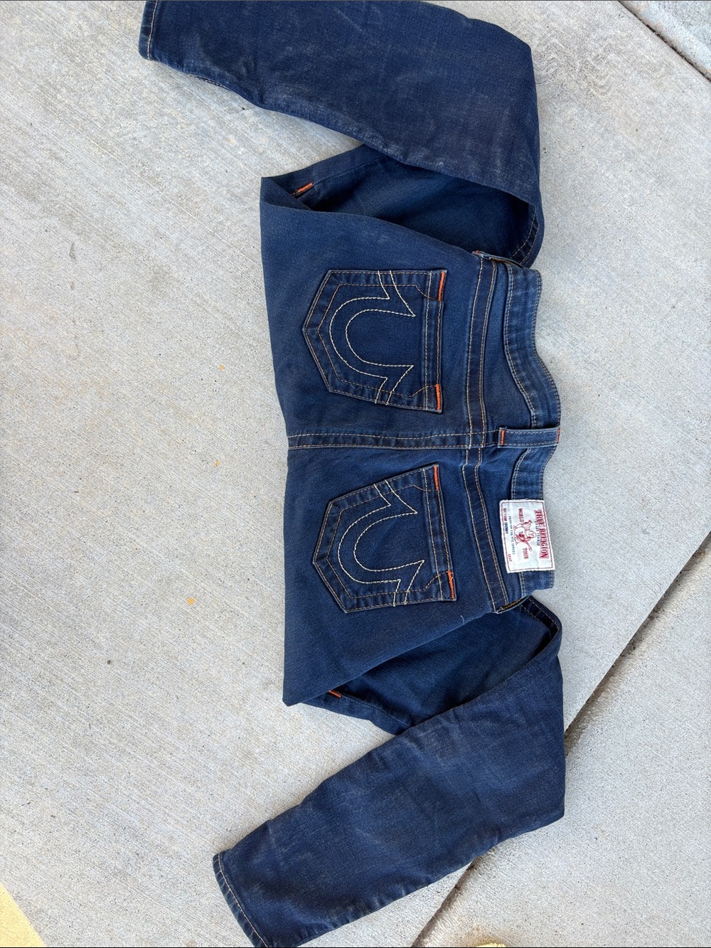 Women's Dark Blue true religion jeans - Picture 8 of 8